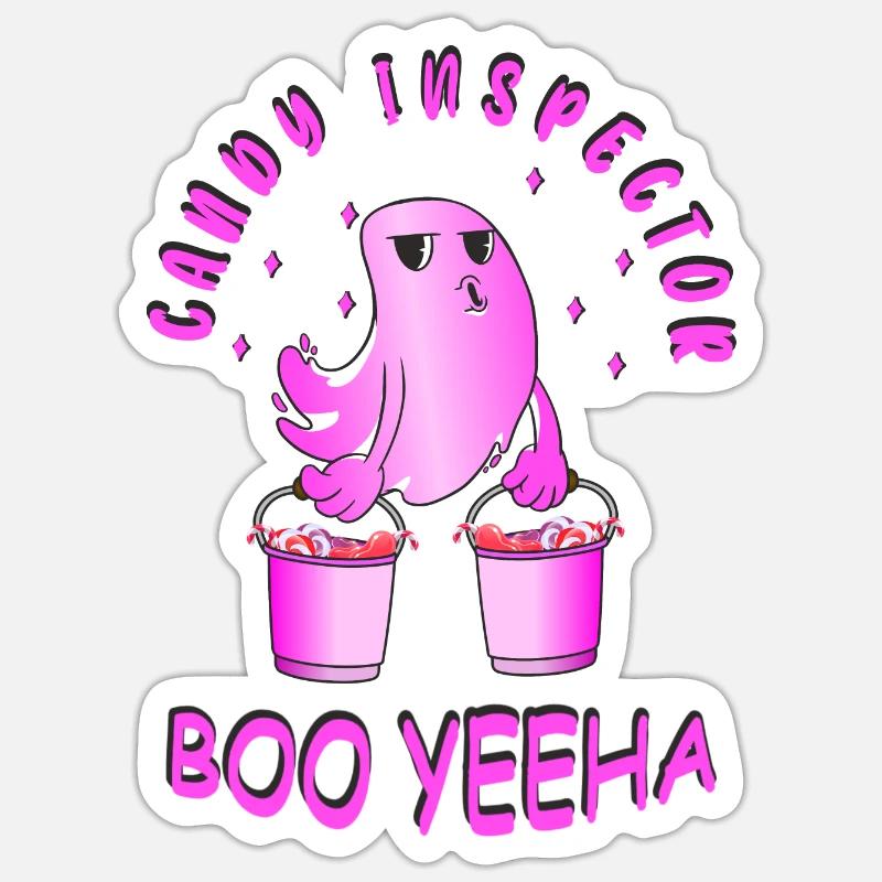 Candy Inspector Sticker size S (10 x 10 cm)