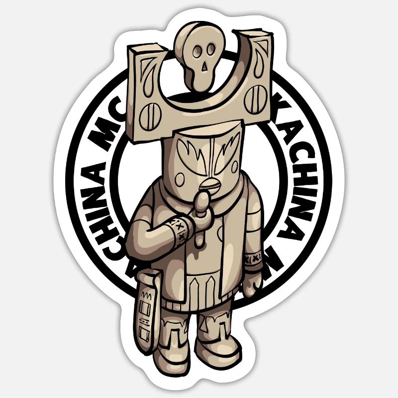 Sticker Größe S (10 x 10 cm) - 