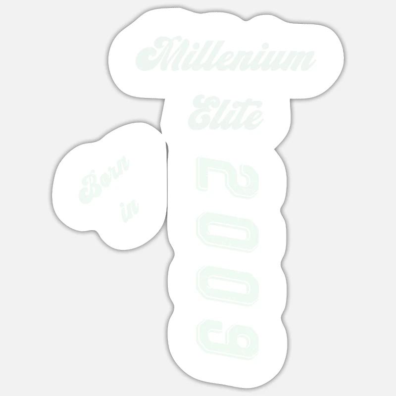 2009 Sticker Größe S (10 x 10 cm)