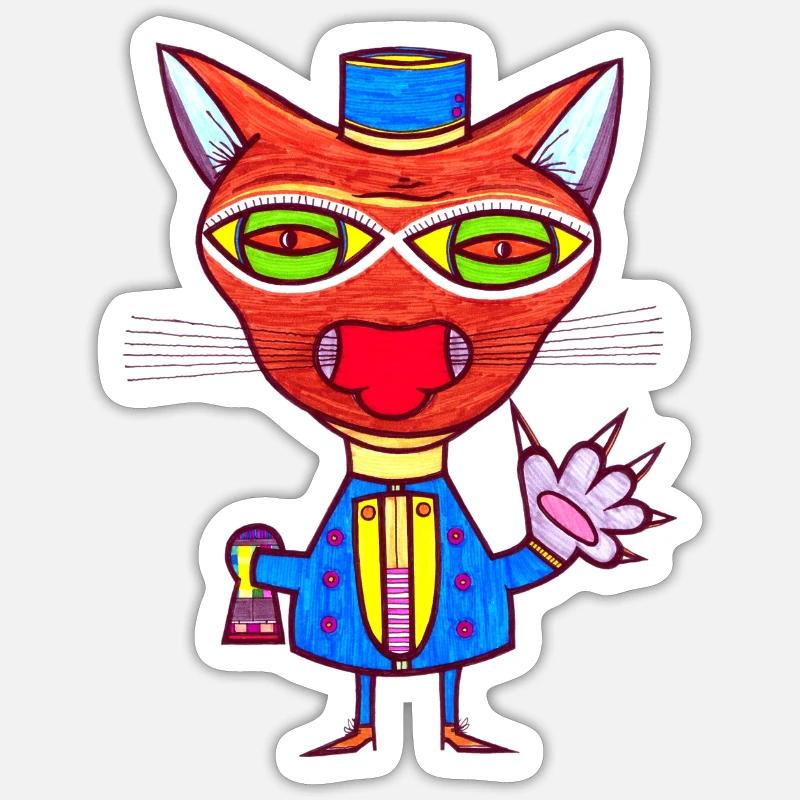 Sticker Größe S (10 x 10 cm) - 