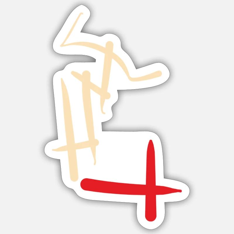 Sticker taille S (10 x 10 cm) - 