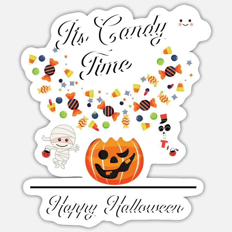 Candy Time Sticker Größe S (10 x 10 cm)