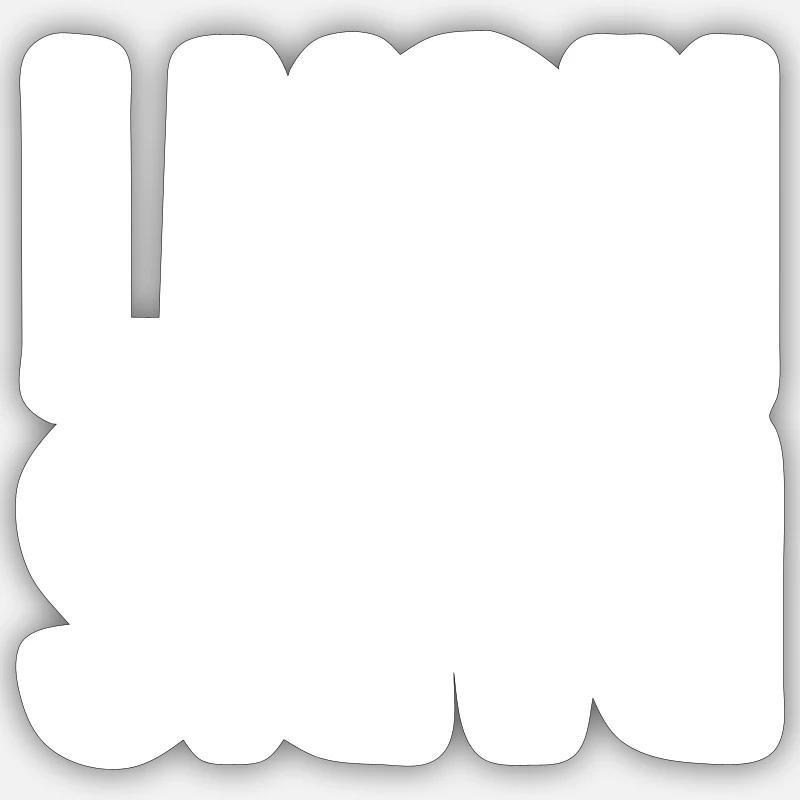 Sticker size S (10 x 10 cm) -