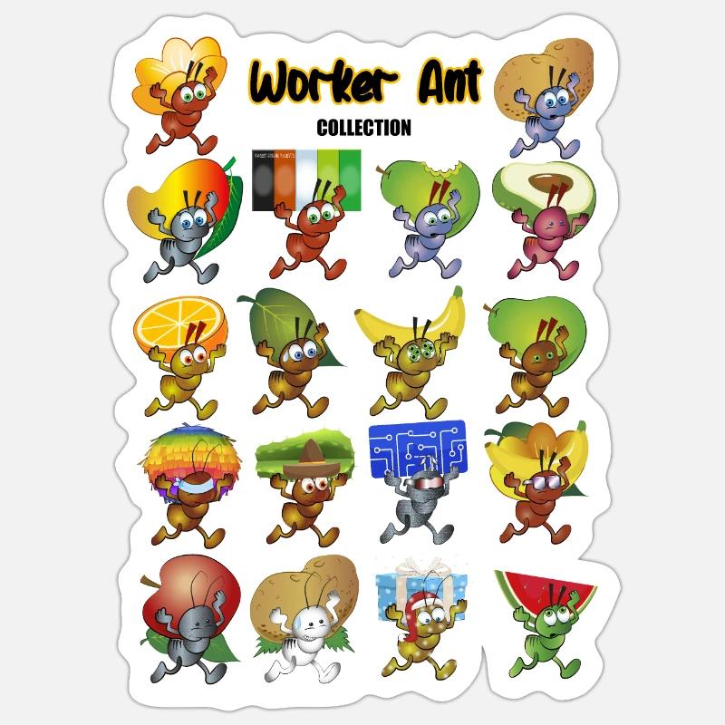 Sticker taille S (10 x 10 cm) - 