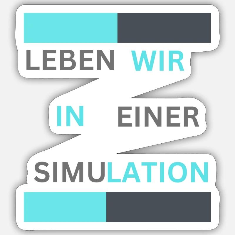 Sticker Größe S (10 x 10 cm) - 