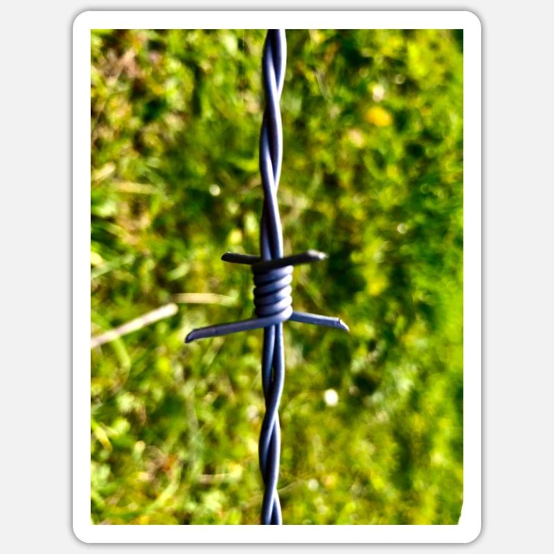 Draht Sticker Größe S (10 x 10 cm)