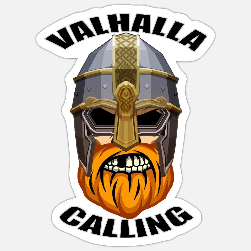 Valhalla Calling Sticker size S (10 x 10 cm)