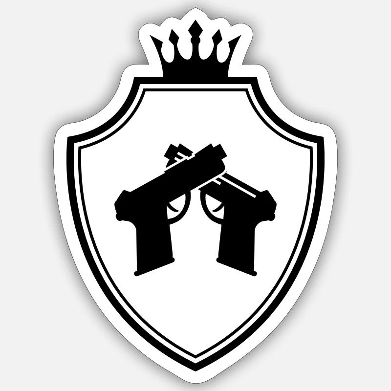Sticker Größe S (10 x 10 cm) - 