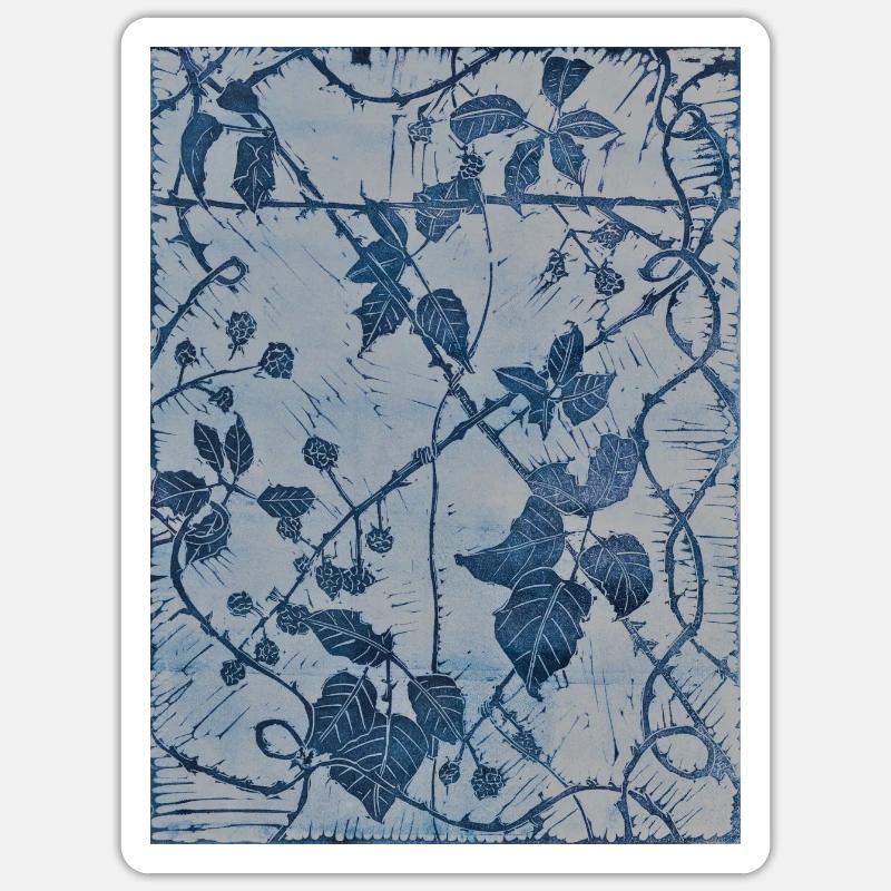 The Bramble Patch Sticker size S (10 x 10 cm)