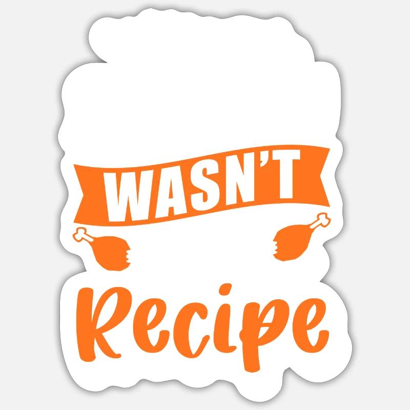 Chef Kitchen Hobby Chef Chef Sticker size S (10 x 10 cm)