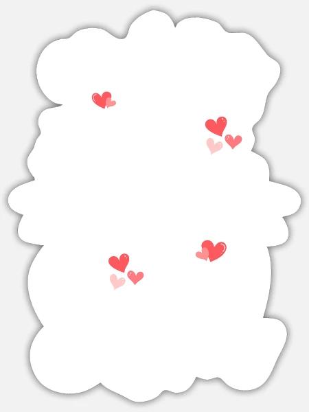 Koch Restaurant Beruf Gastronomie - Sticker Größe S (10 x 10 cm) - Mattweiß