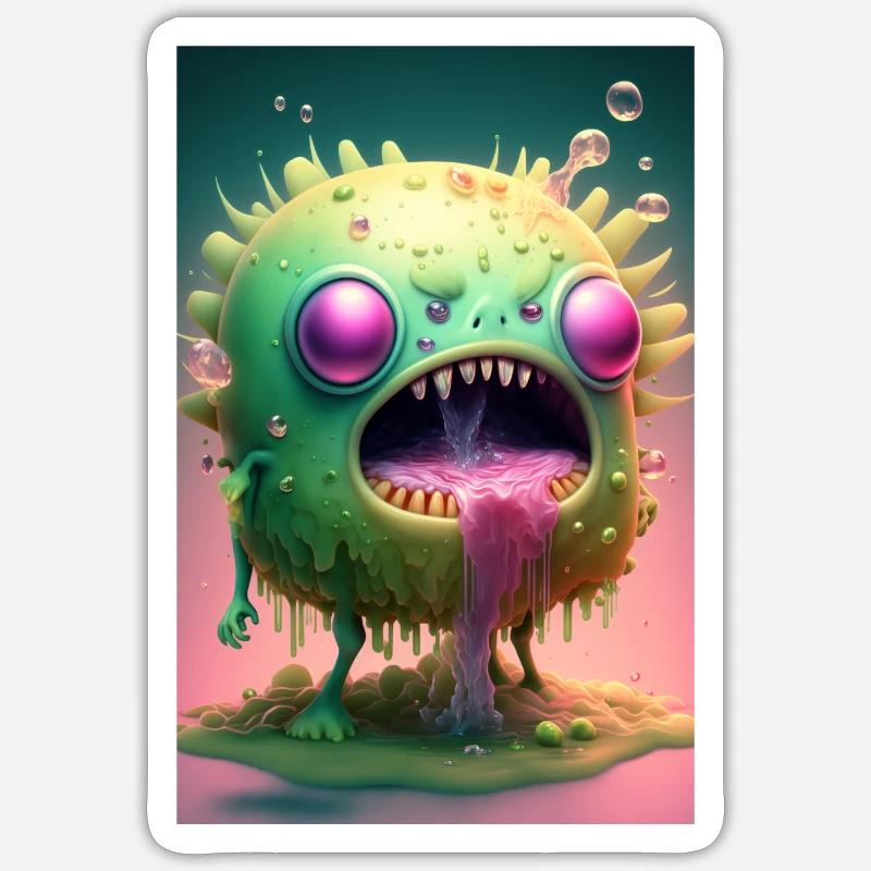 Sticker Größe S (10 x 10 cm) - 