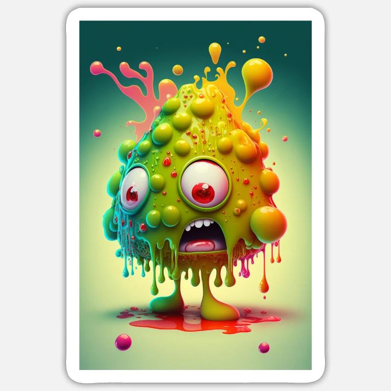 Sticker Größe S (10 x 10 cm) - 