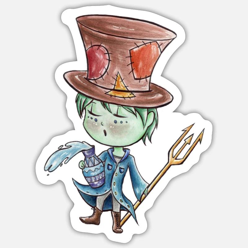 Sticker taille S (10 x 10 cm) - 