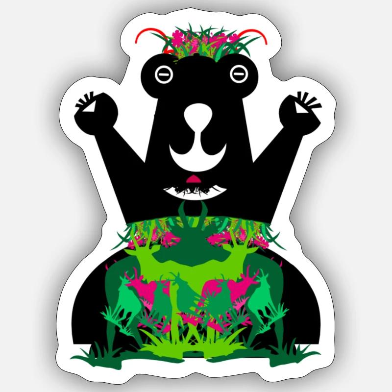 Sticker taille S (10 x 10 cm) - 