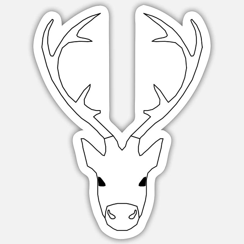 Sticker Größe S (10 x 10 cm) - 