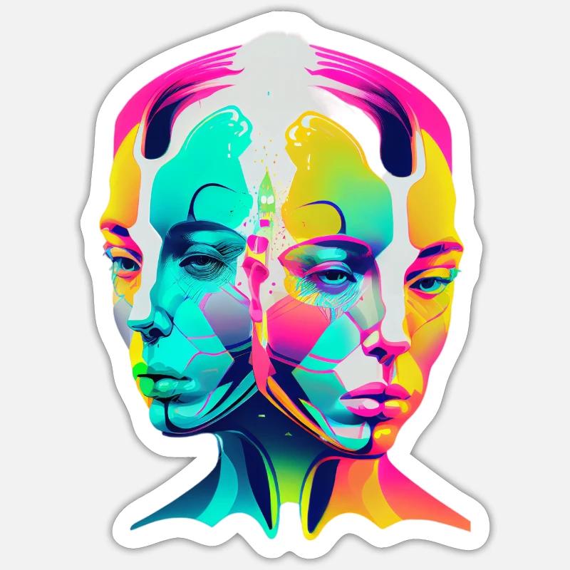 Sticker Größe S (10 x 10 cm) - 