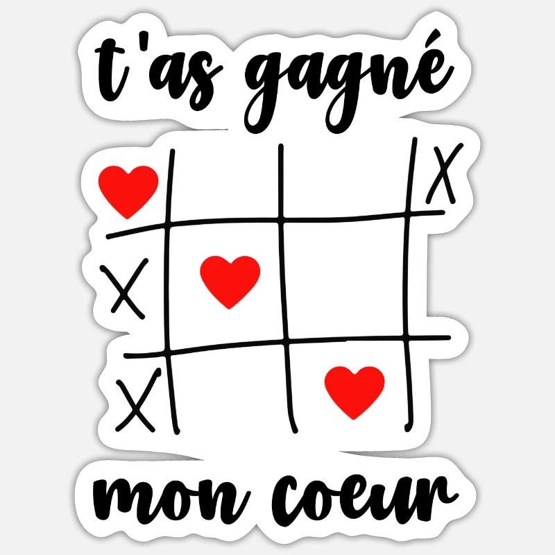 Sticker taille S (10 x 10 cm) - 