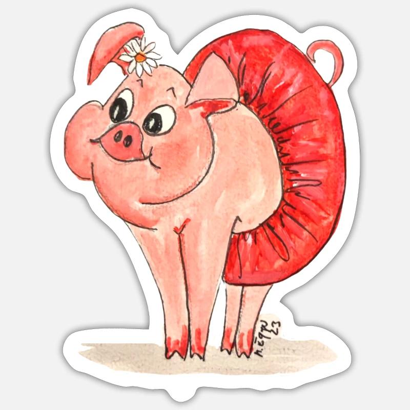 Sticker taille S (10 x 10 cm) - 