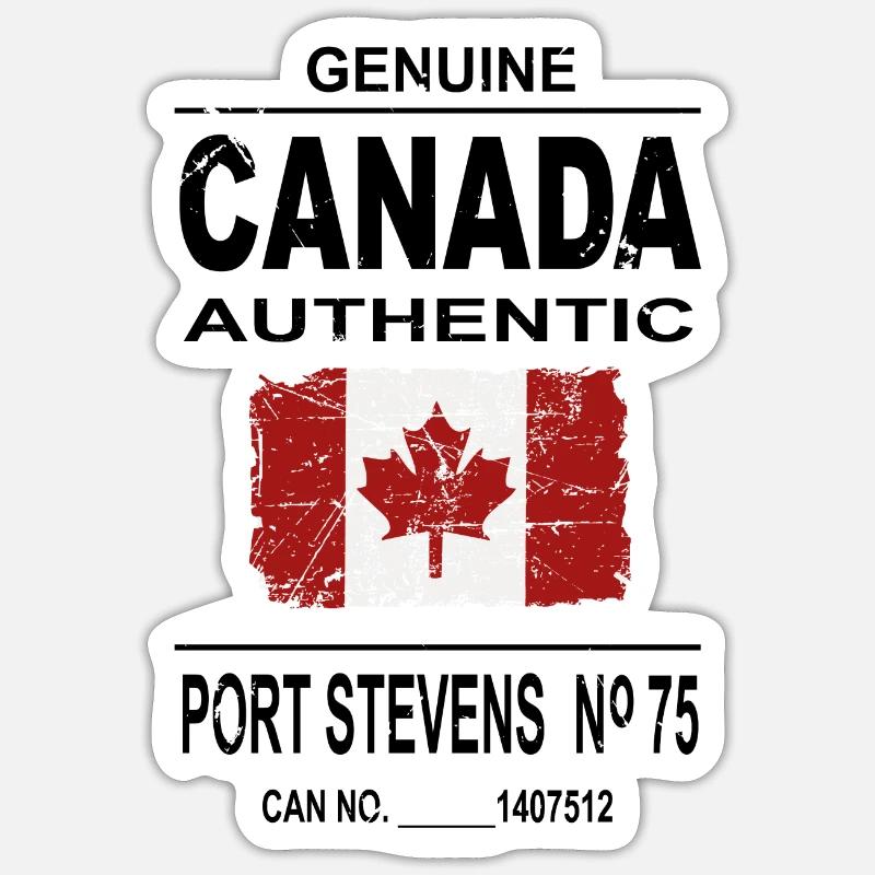 Kanada - Maple Leaf - Canada Sticker taille S (10 x 10 cm)