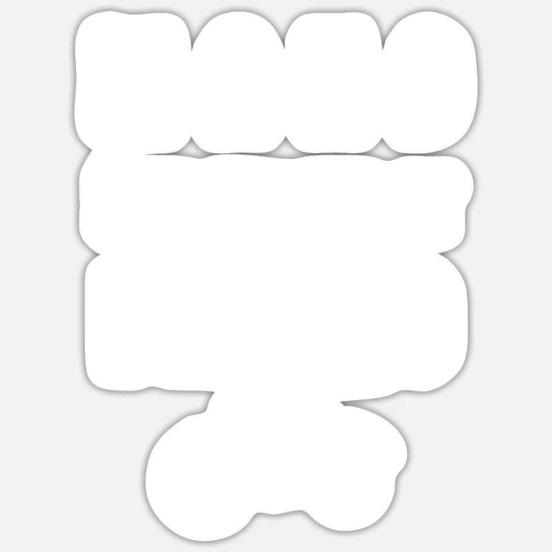 Sticker taille S (10 x 10 cm) -