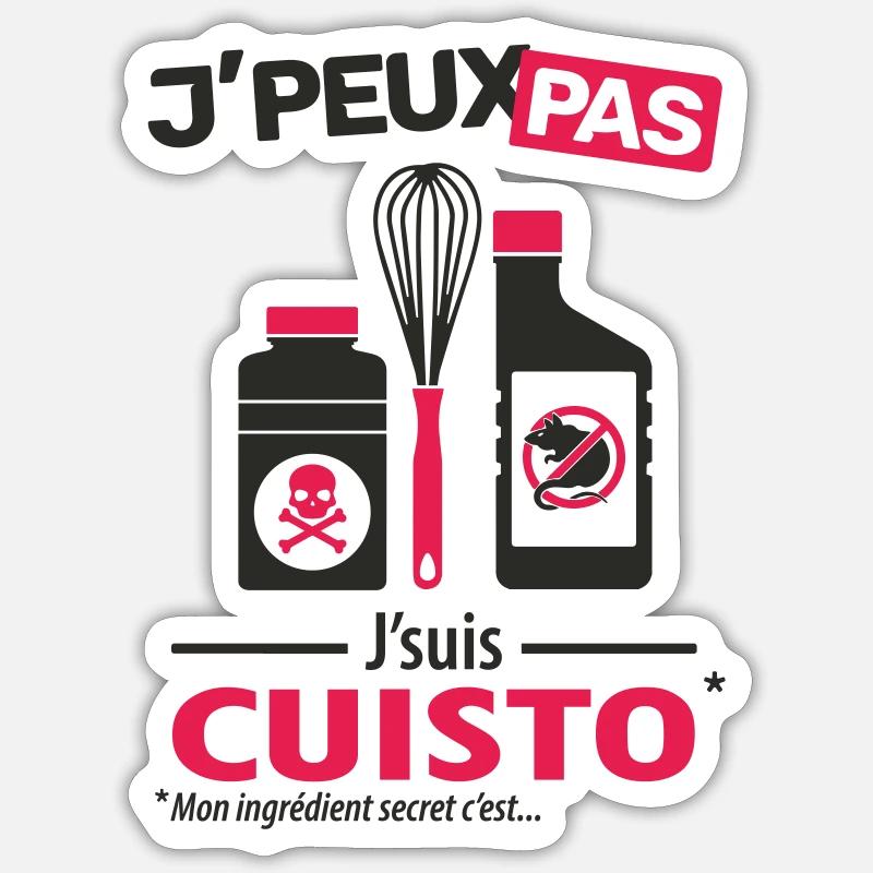 Sticker taille S (10 x 10 cm) - 