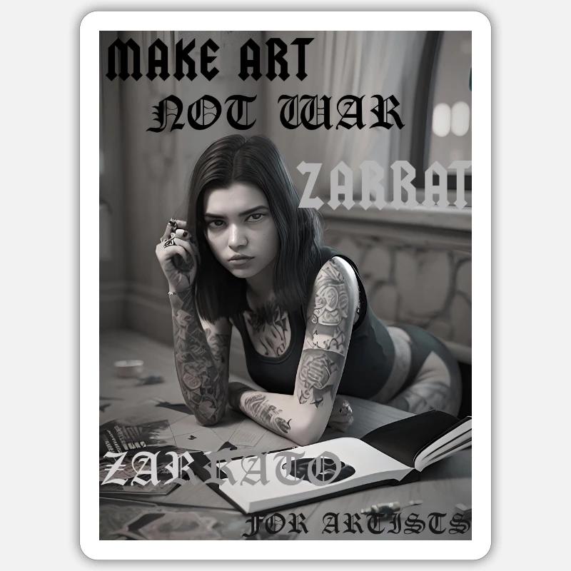 Sticker Größe S (10 x 10 cm) - 