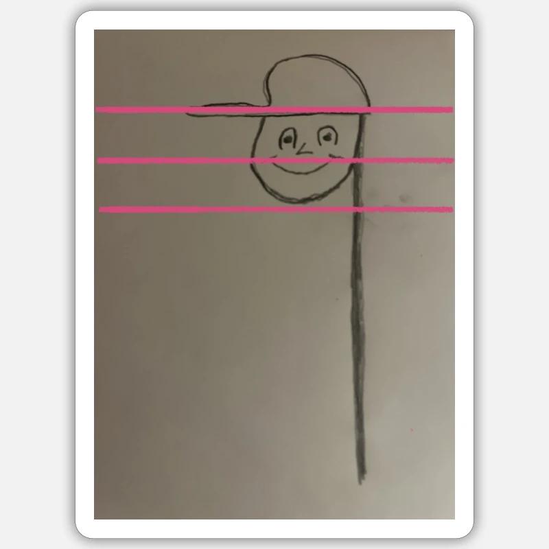 Sticker Größe S (10 x 10 cm) - 