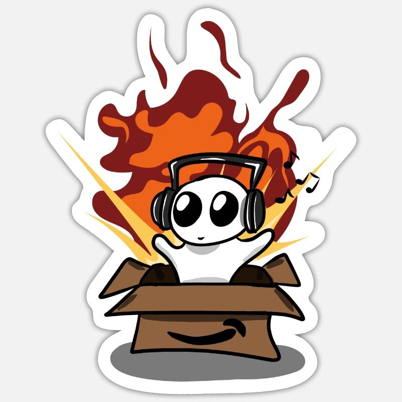 Autisme Créature Première Sticker taille S (10 x 10 cm)