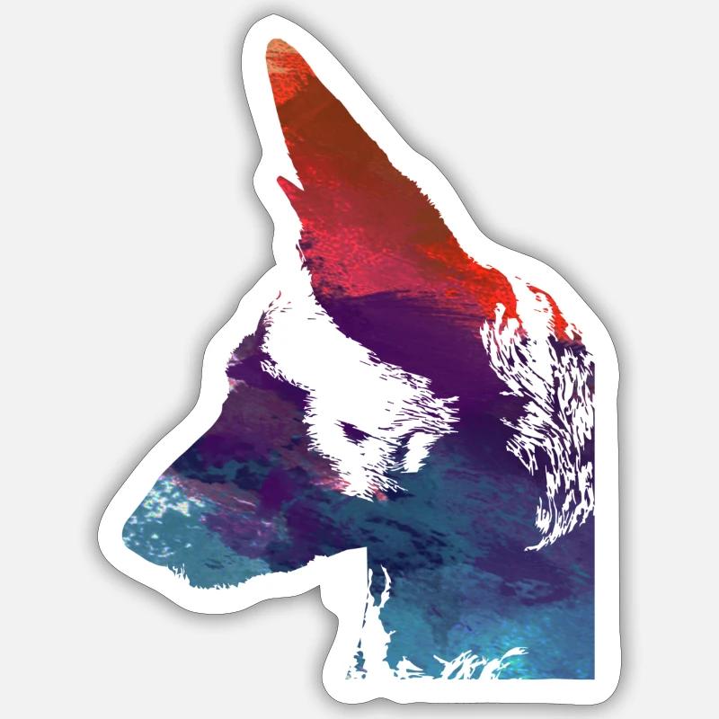 Sticker Größe S (10 x 10 cm) - 