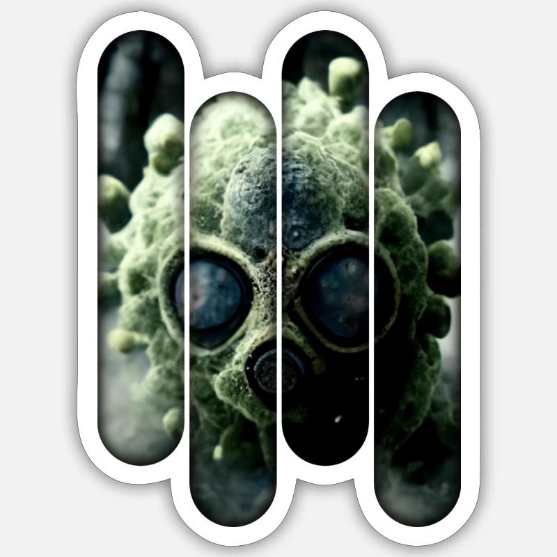 Sticker Größe S (10 x 10 cm) - 