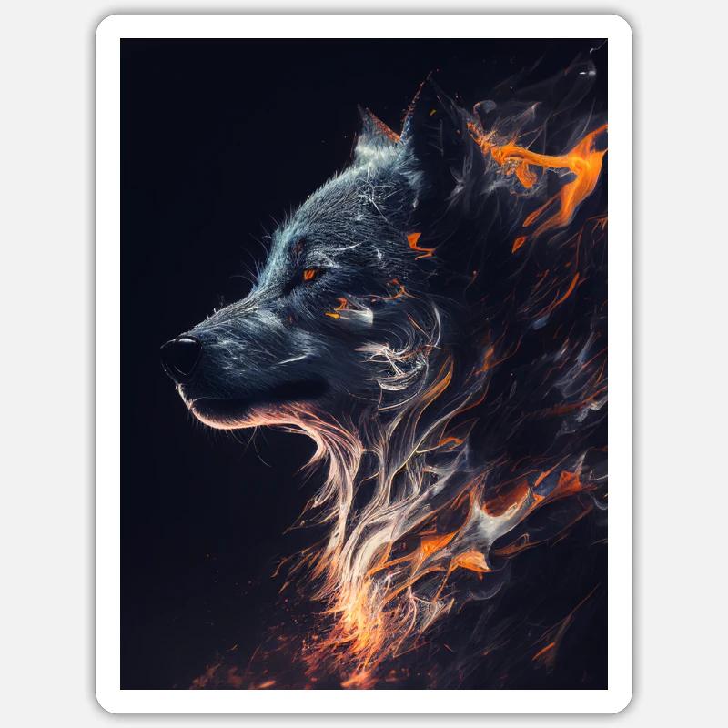 Sticker Größe S (10 x 10 cm) - 