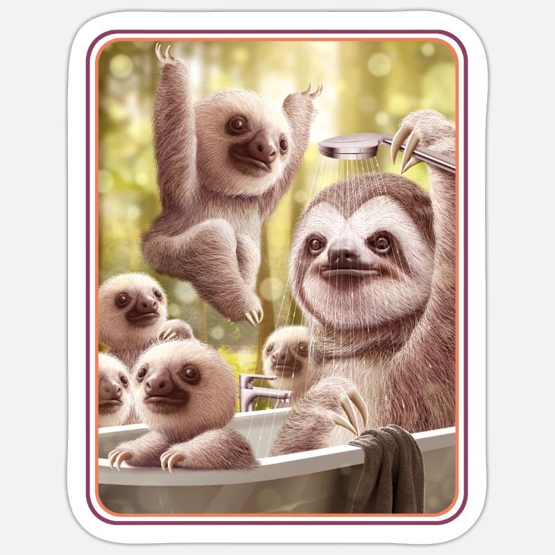 Sticker taille S (10 x 10 cm) - 