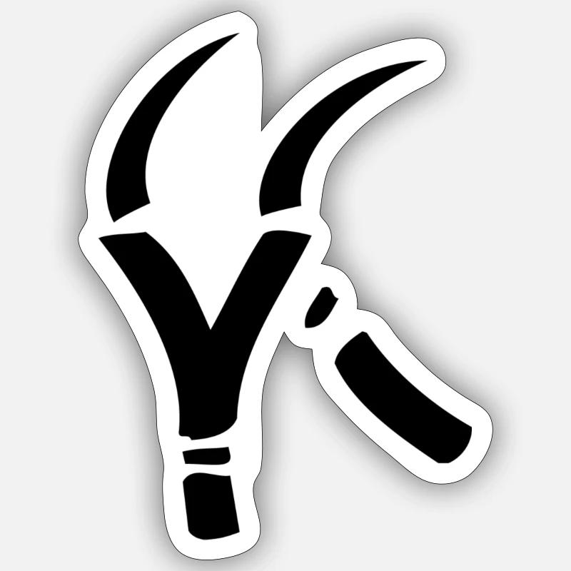 Sticker Größe S (10 x 10 cm) - 