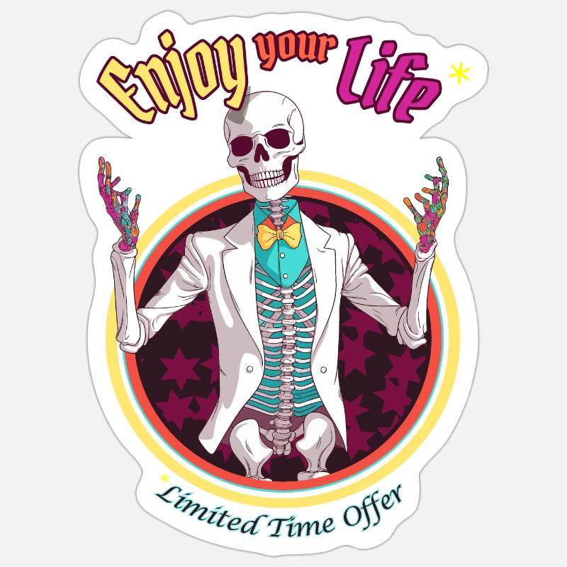 Sticker taille S (10 x 10 cm) - 