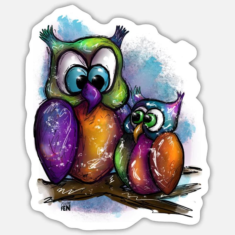Sticker Größe S (10 x 10 cm) - 