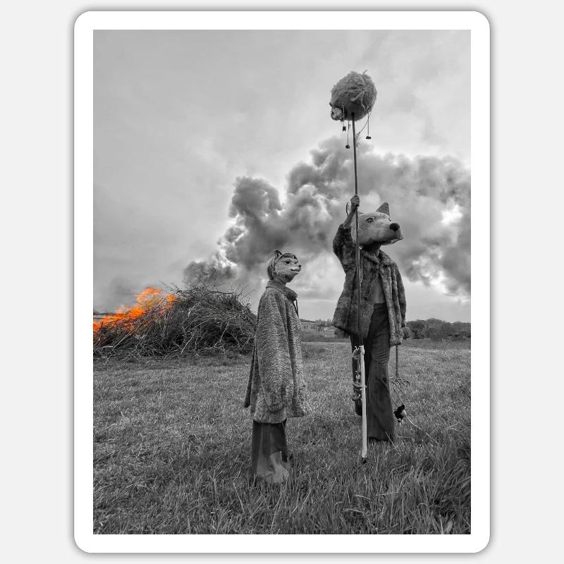 Feu Sticker taille S (10 x 10 cm)