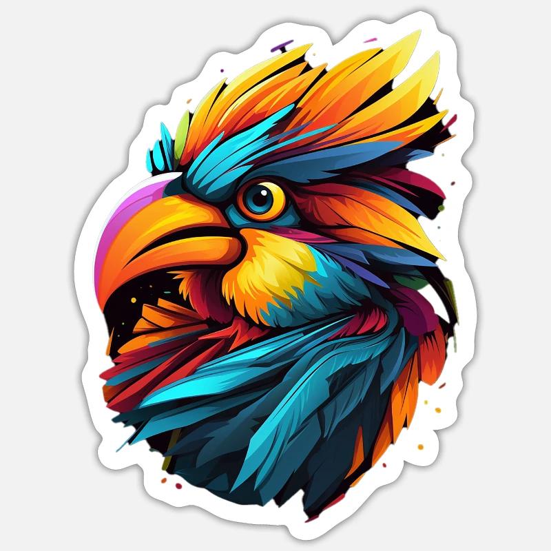 Sticker taille S (10 x 10 cm) - 