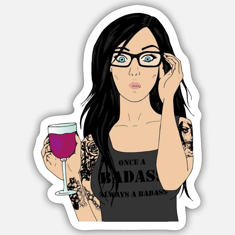 Sticker Größe S (10 x 10 cm) - 