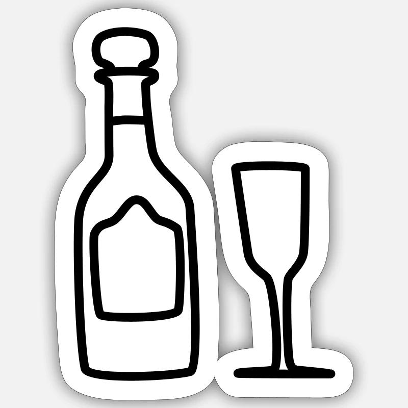 Sticker Größe S (10 x 10 cm) - 