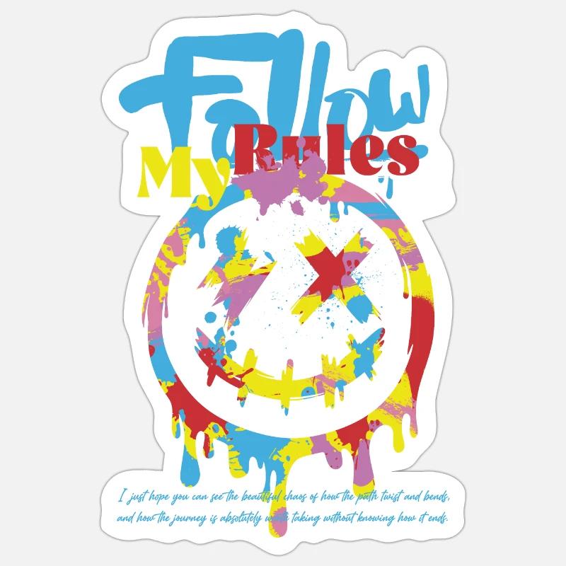 Sticker taille S (10 x 10 cm) - 
