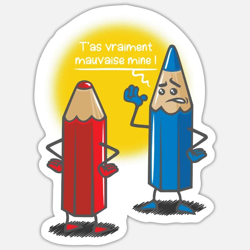 Sticker taille S (10 x 10 cm) - 