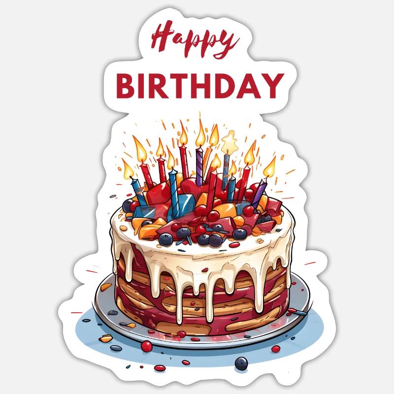 Sticker Größe S (10 x 10 cm) - 