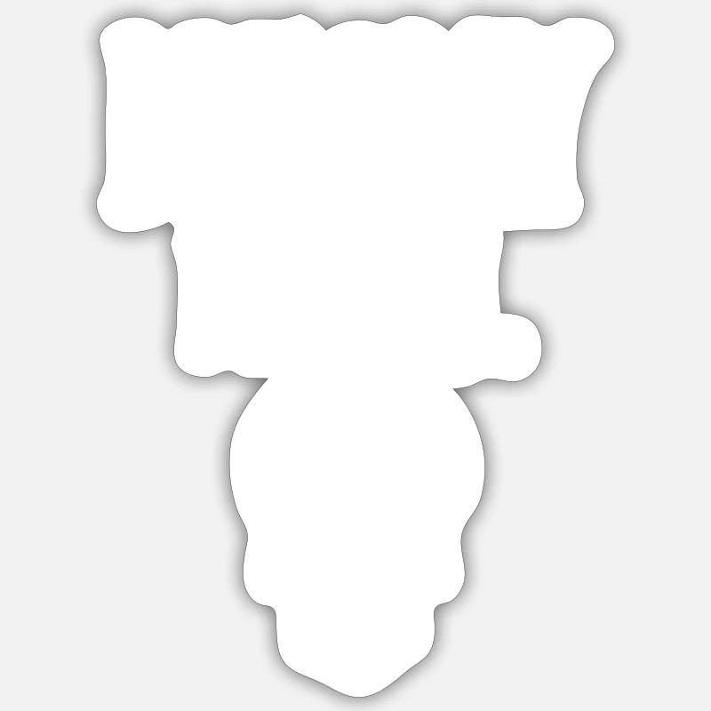 Sticker taille S (10 x 10 cm) -