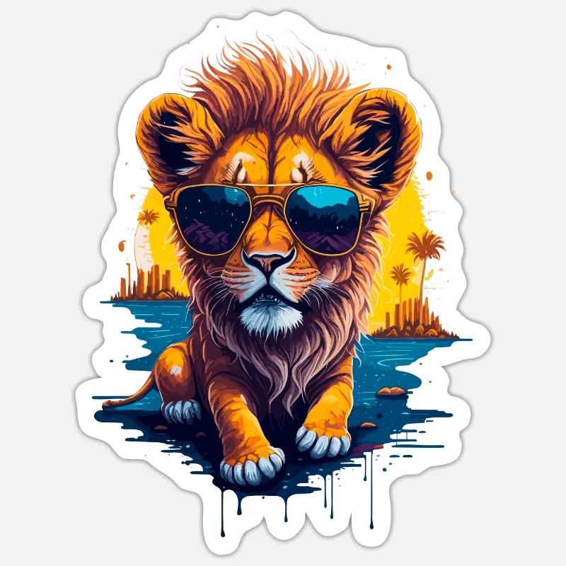 Sticker taille S (10 x 10 cm) - 