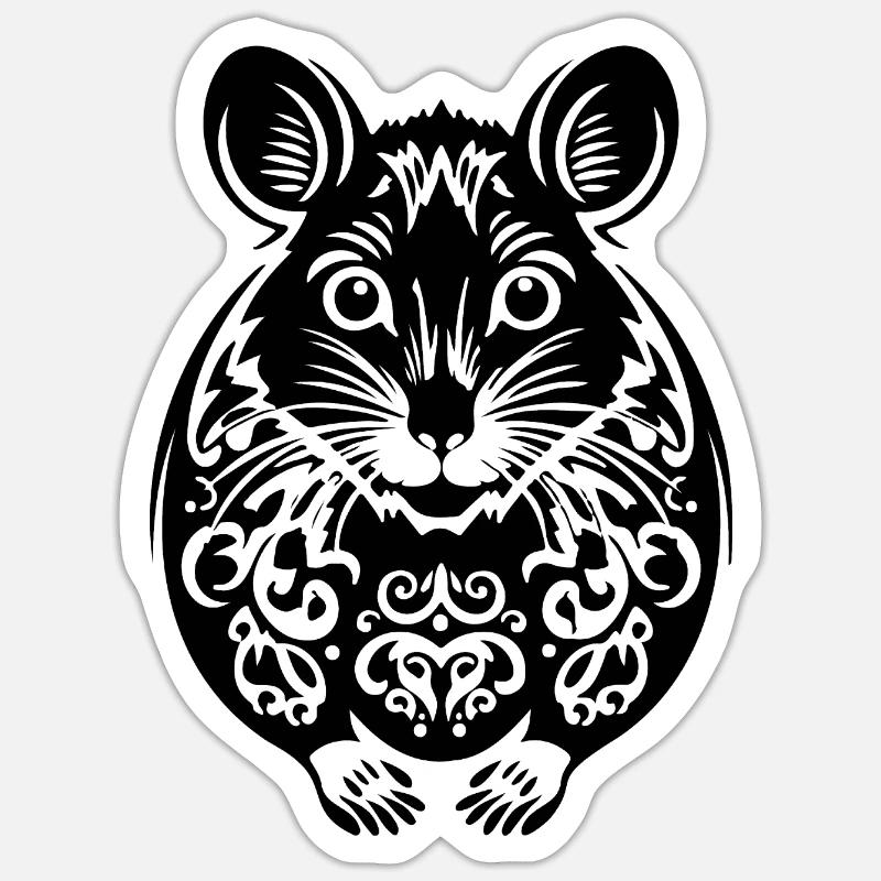 Sticker taille S (10 x 10 cm) -
