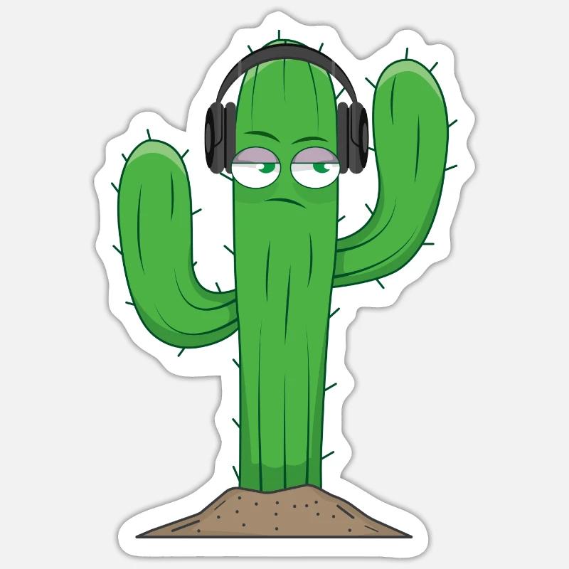 CDMO Cactus Sticker Größe S (10 x 10 cm)
