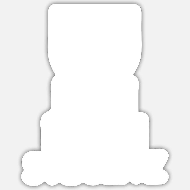 Berlin Steglitz - Sticker size S (10 x 10 cm) - white matte
