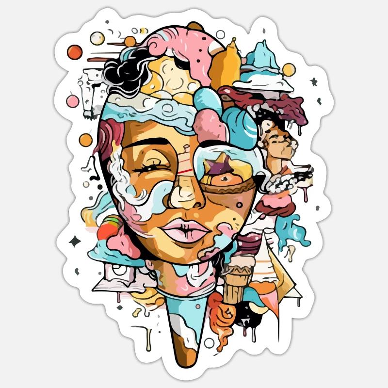 Sticker taille S (10 x 10 cm) -