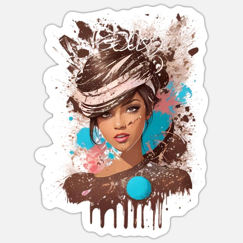 Sticker Größe S (10 x 10 cm) - 